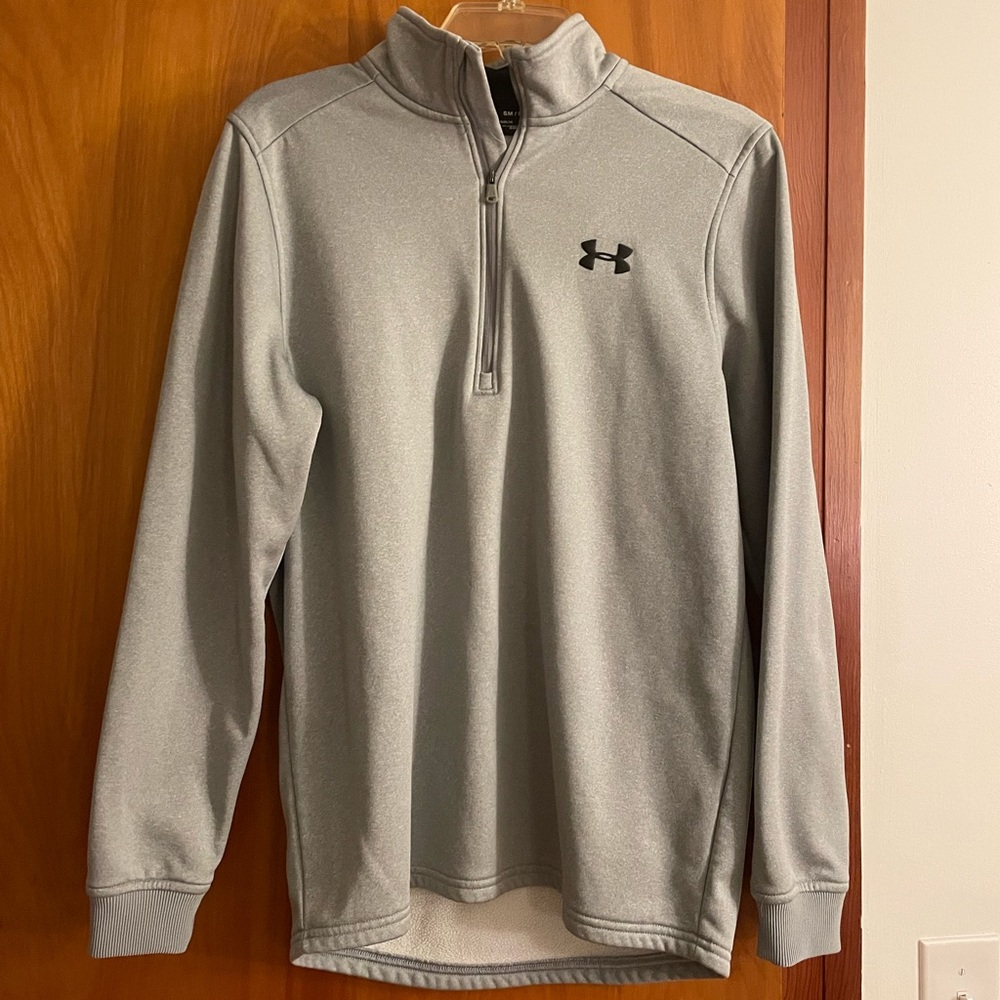 Under Armour Grey Pullover Quarter Zip Thermal